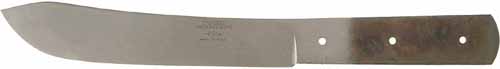 Butcher Forged Carbon Steel Blade,
8" blade,
by Russell Green River, U.S.A.